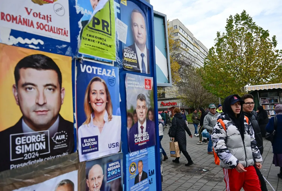 Romanian outsider's rise shakes up final presidential vote this weekend