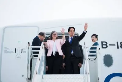 Taiwan's top leader makes surprise Pacific trip while China watches closely