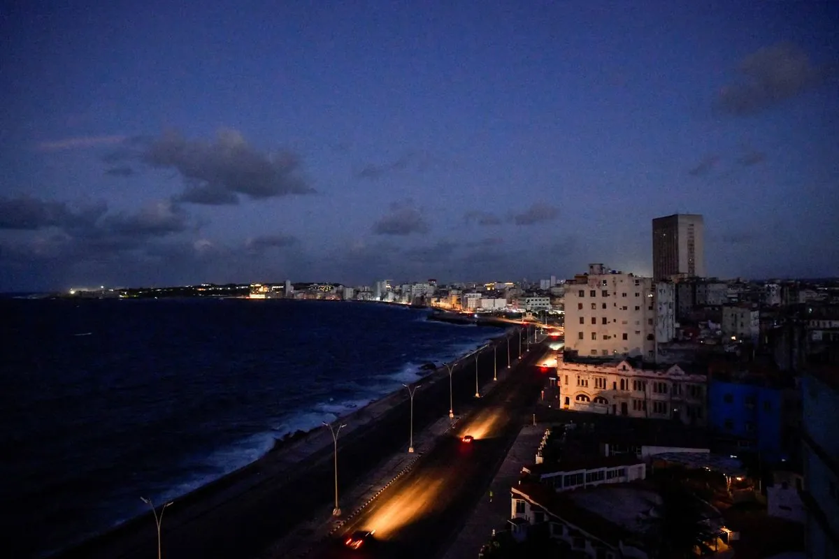 Cuba's power system struggles: From total blackout to partial recovery