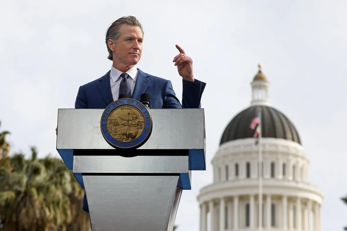 California governor shows unexpected shift in approach to future Trump presidency