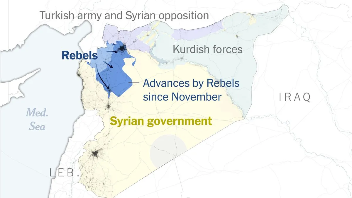 Foreign powers' complex web of influence unfolds in Syria's ongoing crisis