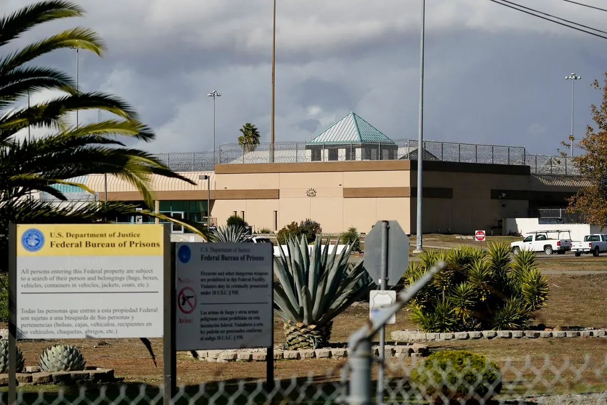 Prison bureau accepts monitoring after California facility abuse settlement