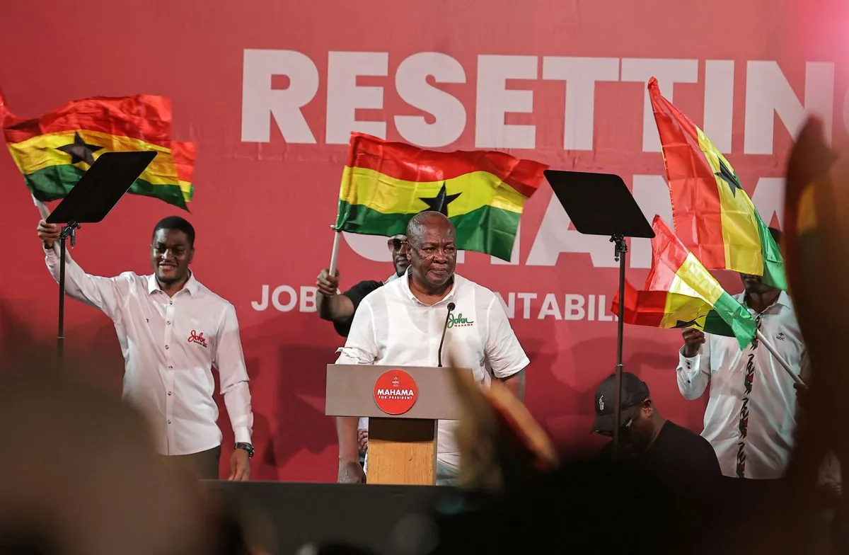 Ghana's ex-leader returns to power as vice president steps aside in surprise move