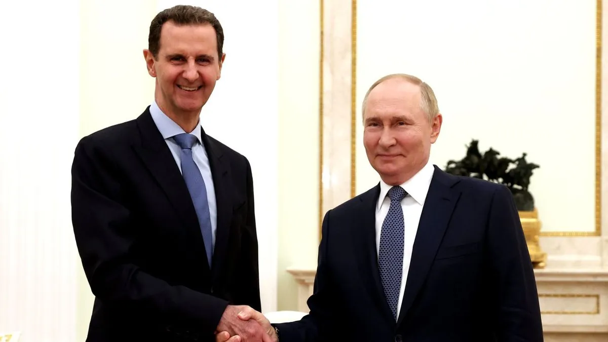 Putin offers safe haven to Assad as Syrian power suddenly changes hands