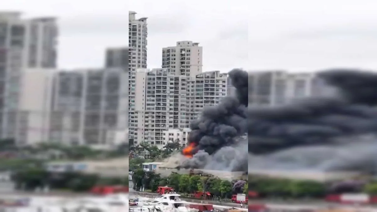 Major blast hits luxury tower in China's tech hub, rescue teams rush to scene